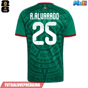 Lacne Muži Futbalové dres Mexiko Roberto Alvarado #25 MS 2026 Krátky Rukáv - Domáci